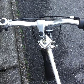 20インチ・折り畳み自転車 BF–αⅡ アルミフレーム リアサス・シマノ6段変速