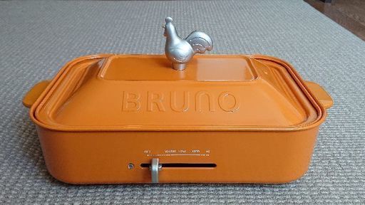 BURUNO ホットプレート ブルーノ オレンジ