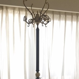 お洒落 アンティークコート掛け