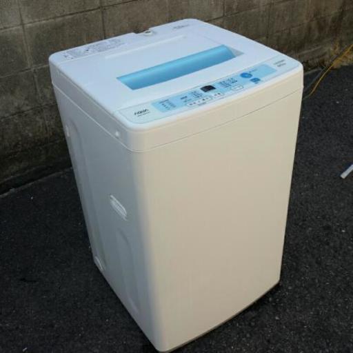 ハイアール　AQUA　全自動洗濯機　6.0kg　AQW-S60C　2014年