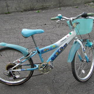 自転車22インチ　水色