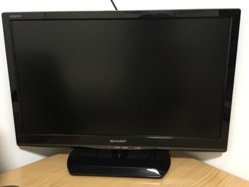 (取引中)美品 SHARP 液晶カラーテレビ LC-22K20 アンテナケーブル付き