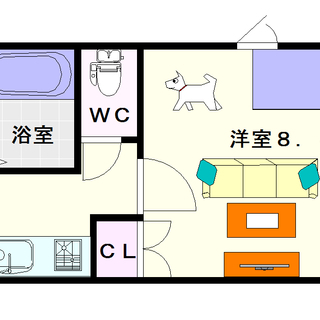 【セオリー難波ＷＥＳＴ】5号タイプ！1Ｋタイプ！出たよ分譲賃貸シリーズ☆の画像