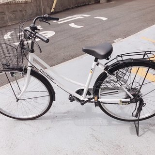 【取引中】ママチャリ　6段ギア付き自転車　26インチ