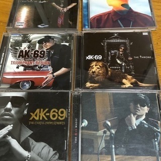 AK69 CD、DVD6枚セット