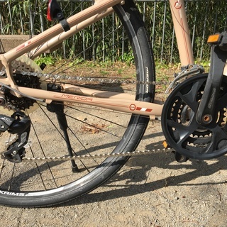 クロスバイク　メリダ　CROSSWAY 110-R　380mm　ブラウン