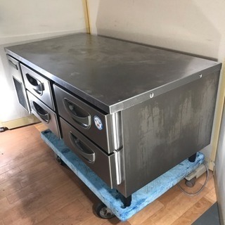 フクシマ/福島工業 業務用 ２段ドロワー冷蔵庫 126L 2018年製 TBC-40RM3
