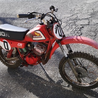 ホンダ CR80R　HE02　部品取り　レストアベース　 レーサー　ビンテージモトクロス ホンダ CR80R HE02 部品取り レストアベース レーサー ビンテージ
