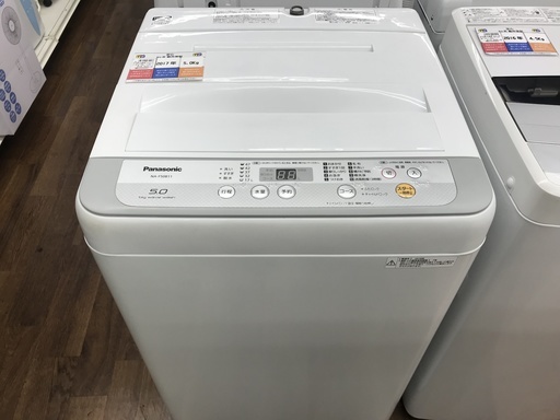 全自動洗濯機　Panasonic　NA-F50B11　5kg　2017年製