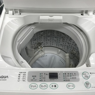 全自動洗濯機 AQUA AQW-S502 5kg 2014年製