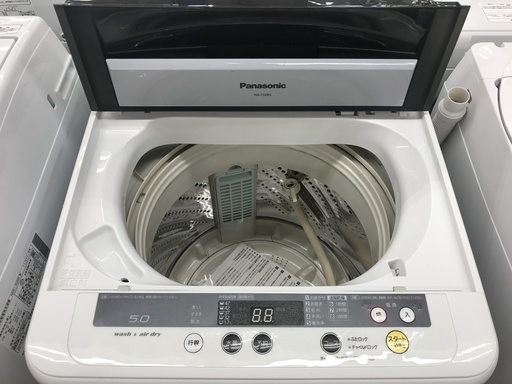 全自動洗濯機　Panasonic　NA-F50B5　5kg　2012年製