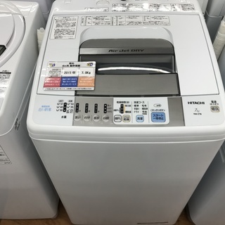 簡易乾燥機能付洗濯機　HITACHI　NW-Z78　7kg　2015年製 簡易乾燥機能付洗濯機 HITACHI NW-Z78 7kg 2015年製
