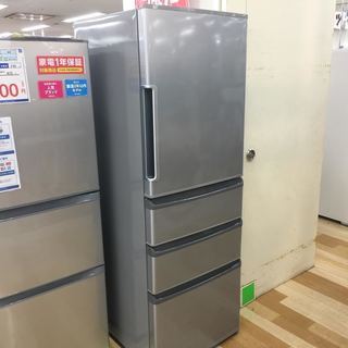 6ヶ月保証】 4ドア冷蔵庫 AQUA AQR-361E