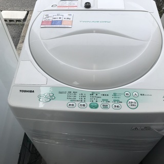 全自動洗濯機　TOSHIBA　AW-504　4.2kg　2011年製