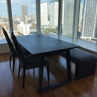 カリモク】お洒落ダイニングテーブルセット