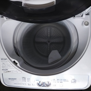 安心の6ヶ月保証付！2014年製4.5kg SHARP(シャープ)「ES-F45NC-W」全