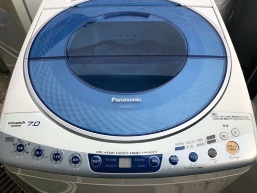 Panasonic 7k 洗濯機 送風乾燥 na-fs70h 2012年製