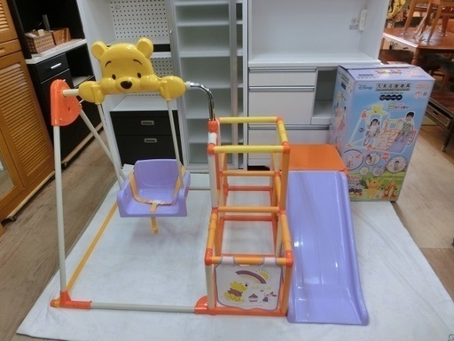【販売終了しました。ありがとうございます。】くまのプーさん　おりたたみキッズパークEX　中古品