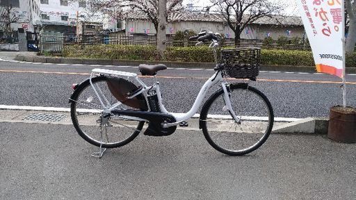 激安！！ヤマハ電動自転車　パス　ウィズ　２６インチ　ピュアパールホワイト　PA26W