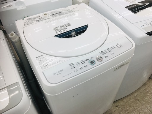 SHARP　全自動洗濯機　ES-FG45L-H