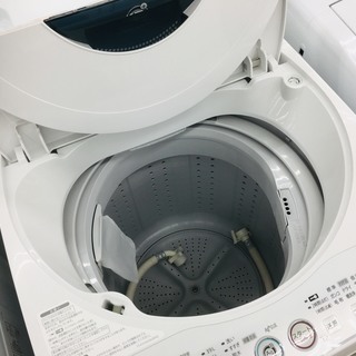 SHARP 電気洗濯機 ES-FG45L-H 中古 4.5kg 洗濯機 シャープ ES-FG45L-H 2013年製 簡易乾燥機能