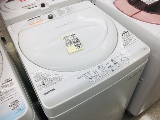 東芝　全自動洗濯機　AW-42SM