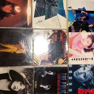 松田聖子、ビートルズなどのレコード
