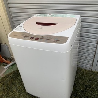 SHARP全自動洗濯機5.5キロ の画像