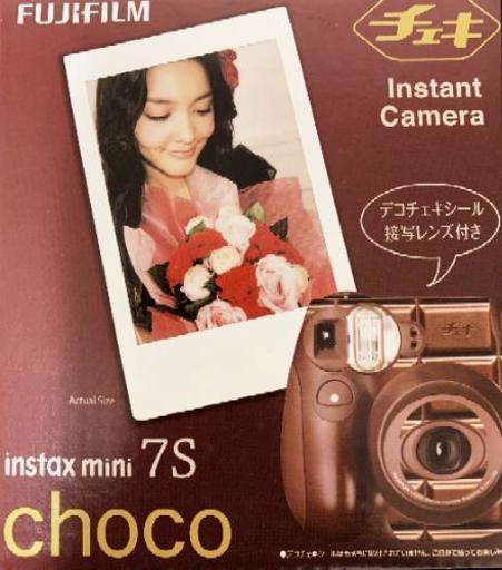 ☆ チェキ instant camera instax mini 7s choco + フィルム47枚 ☆