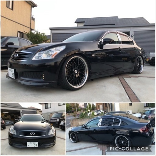 週末値下げ V36スカイライン 人気のブラック カスタム多数 フォローカンパニー 淡路のスカイラインの中古車 ジモティー