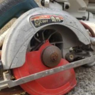 日立。レーザー付き押し切りC8FSHとおまけ造作丸ノコ！