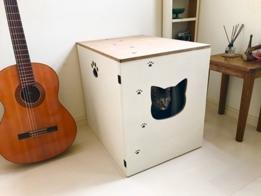 新品 現品限り♪ 猫トイレカバー ハンドメイド