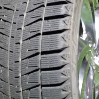 最終値下げです! 中古 BLIZZAK REVO 2 / 17.5inch スタッドレスタイヤ4本 クロムホイール付 - 小平市