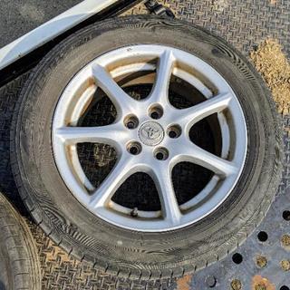 夏タイヤ 215/60R17 5穴 トヨタ純正 ホイール付 4本セット ヨコハマタイヤ ブルーアースレボ