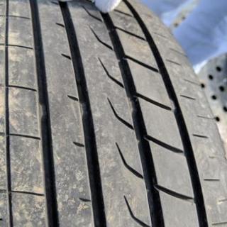 夏タイヤ 215/60R17 5穴 トヨタ純正 ホイール付 4本セット ヨコハマタイヤ ブルーアースレボ