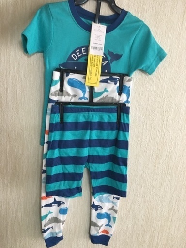 コストコ カーターズ 男の子用 パジャマ 3点セット 新品 綿100 Uno 横浜のキッズ用品 その他 の中古あげます 譲ります ジモティーで不用品の処分