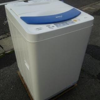 中古  2008年製  洗濯機  4.5kg   幅56.2  奥行55.6  高さ89  （ｃｍ） National