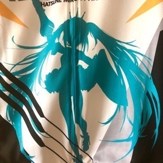 注目度抜群！！ 初音ミク 自転車用ジャージ メンズMサイズ