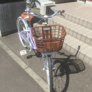 ブリジストン BRIDGESTONE 自転車 22 インチ ラベンダー 子供用 札幌