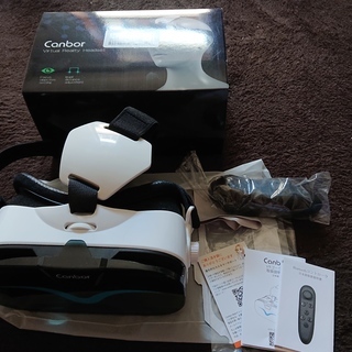 Canbor VRゴーグル VRヘッドセット3D VRメガネ
