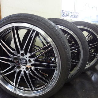 【商談中】　◇レアマイスターアルミ４本・２０インチ８．５Ｊ×４５・２４５/３５Ｒ/２０◇アルファードに装着していました◇