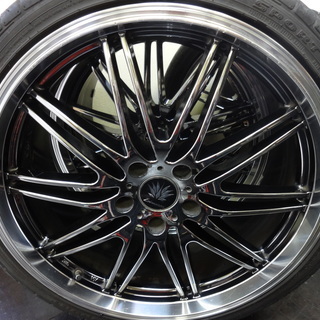 【商談中】　◇レアマイスターアルミ４本・２０インチ８．５Ｊ×４５・２４５/３５Ｒ/２０◇アルファードに装着していました◇