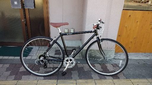 美品☆WEEKEND BIKES 700cクロスバイク アルミ/7speed/ブラック