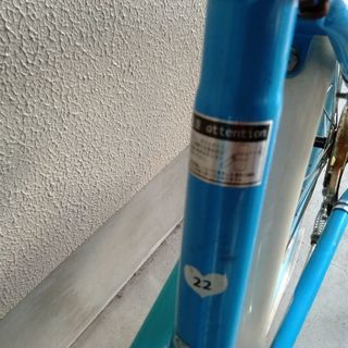 自転車☆22インチ☆後パンク