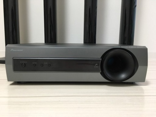 ７点セットDENONのサブウーファーに　パイオニアレコーダーにスピーカー5つ付き 7点セットDENONのサブウーファーに パイオニアレコーダーにスピーカー