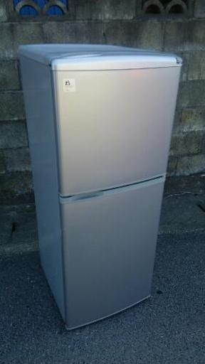 中古  2008年製  冷蔵庫  2ドア  137L  幅47.6  奥行55  高さ121.1     （ｃｍ） SANYO