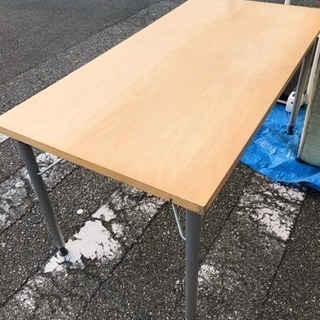 中古品 IKEA 折りたたみテーブル 作業台 ダイニングテーブル...