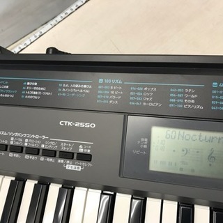 カシオ 2017年製 電子キーボード ★78465 鍵盤数61