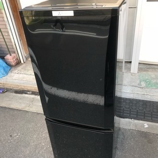 冷蔵庫 三菱 2017年 2ドア 146L 一人暮らし 単身用 MR-P15A-B 川崎区 KK
