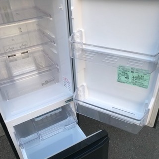 冷蔵庫 三菱 2017年 2ドア 146L 一人暮らし 単身用 MR-P15A-B 川崎区 KK